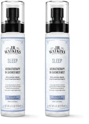 J.R. Watkins Sleep Aromatherapy in-Shower Mist, Natural Monoi & Sandalwood, 4 oz (Pack of 2) - Product Image