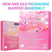 Under Eye Patches (24 Pairs) - Eye Gel Pads for Wrinkles, Puffy Eyes, Dark Circles, Eye Bags, Natural Collagen Eye Gels Pa...