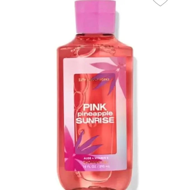 Bath & Body Works Signature Collection Shower Gel For Women10 fl oz (Pink Pineapple Sunrise) - Product Image