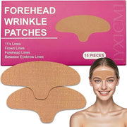 Forehead Wrinkle Patches, 15 PCS Face Tape for Wrinkles, Kinesiology Tape for Face, Facial Myofascial Lift Tape for Frown ...