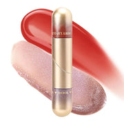 Dual Ended Liquid Lipstick with Shinny Glitter Lip Glitter