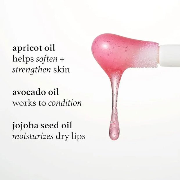 Julep So Plush Lip Oil, Hydrating Lip Treatment, Sheer Color & High-Shine Finish, Infused With Jojoba Oils, Apricot and Av...