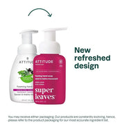ATTITUDE Foaming Hand Soap, EWG Verified, Plant and Mineral-Based Ingredients, Vegan and Cruelty-free Personal Care Produc...