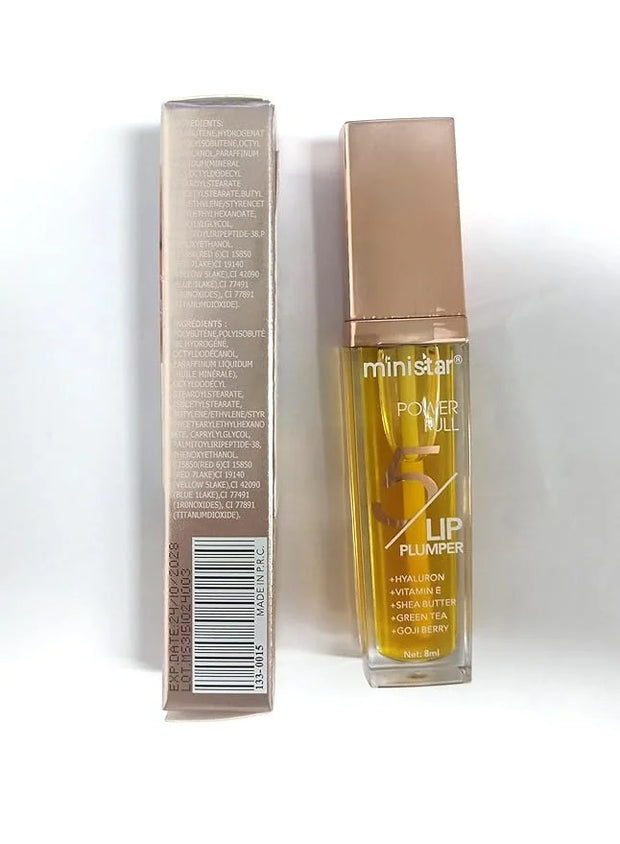Lip Plumper Gloss,Moisturizing Lip Plumping Lip Gloss,Nourishing Lip Plump Lip Care Products,for Reducing Fine Lines and S...