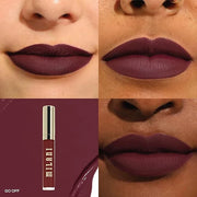 Milani Stay Put Longwear Liquid Lipstick - Smudge-Proof, Kiss-Proof, and Fade-Resistant Formula for All-Day Wear - Go Off ...