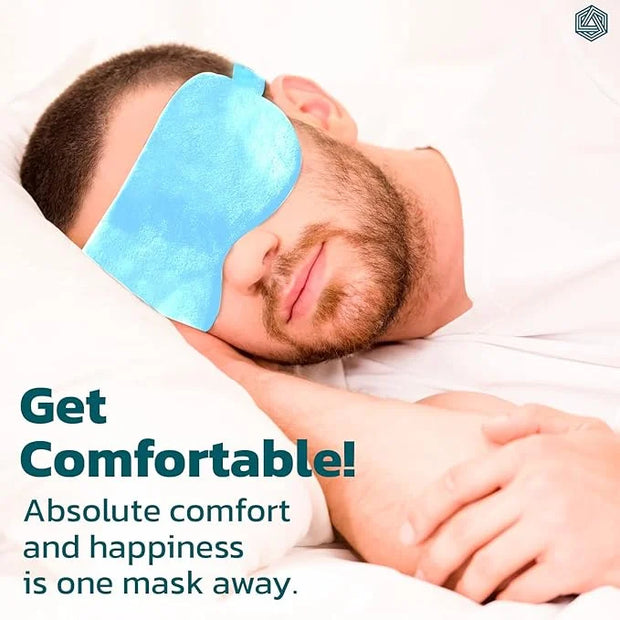 Polyester Eye Mask Cooling Gel With Beads For Dark Circles, Dry Eyes, Cooling Eyes, Redness, Eye Patches Eye Cooling Gel P...