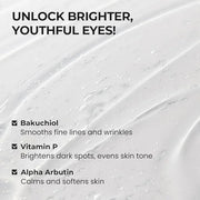 [SKIN&LAB] Bakuchiol Eye Serum with Caffeine, Roll-on Korean Under Eye Serum, Anti-Aging Wrinkle Care for Fine Lines, vega...