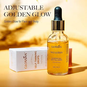 Self Tanning Drops - Sunless Tan for a Sun-Kissed Bronze - Beauty Skin Self Tanner - Gradual Glow for Face and Body - Long...