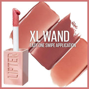 Maybelline New York Maybelline Lifter Gloss Lip Gloss Makeup With Hyaluronic Acid, Heat, 0.18 Fl. Ounce, 014 Heat, 0.18 fl...