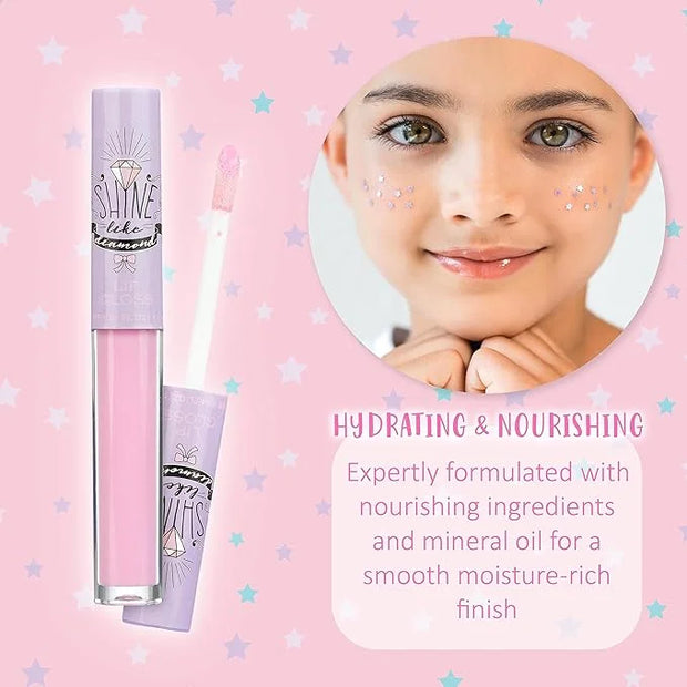 Expressions 14pc Lip Gloss for Girls - Glossy Lip Gloss Tubes | Non Toxic Lip Gloss Set - Unicorn Princess Birthday Party ...