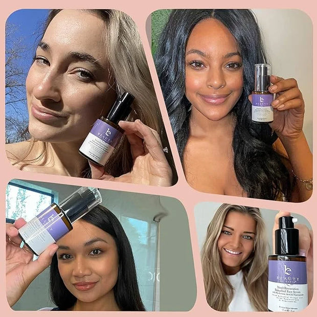 Bio Retinol Alternative Bakuchiol Serum - Smooths Skin & Reduces Fine Lines, USA Made with Natural & Organic Ingredients, ...