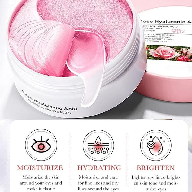 Under Eye Patches, Eye Mask, Reduce Puffy Eyes, Dark Circles, Eye Bags, Eye Patches with Collagen, Anti-Aging Rejuvenating...