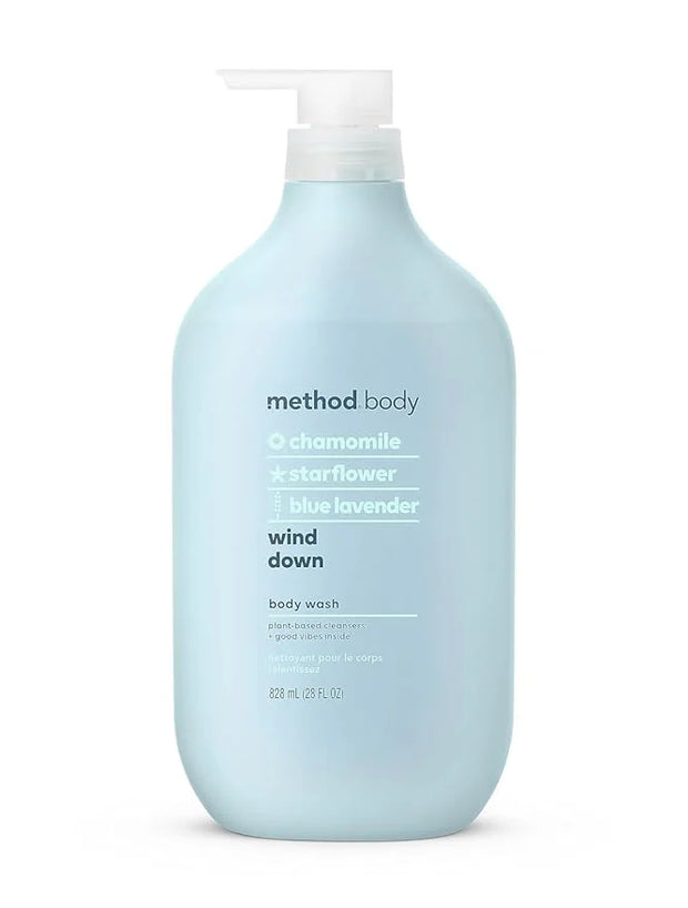 Method Body Wash, Wind Down, Paraben and Phthalate Free, 28 FL Oz (Pack of 1) - Product Image