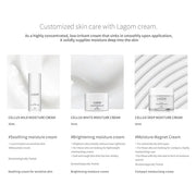 LAGOM Cellus Deep Moisture Cream Natural Moisturizer with Ceramide and D-Panthenol (B5) Snooth Hydrating Nourishing Protec...