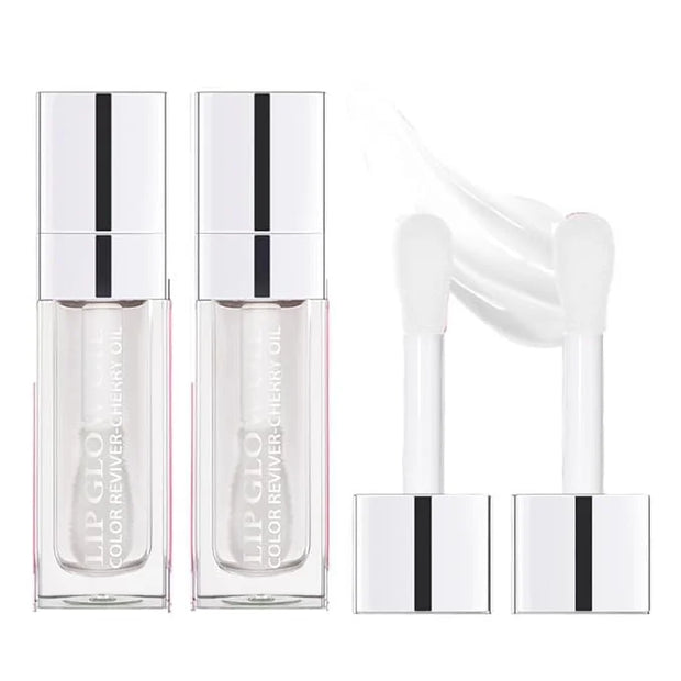 Hydrating Lip Glow Oil, Plumping Lip Gloss, Moisturizing Lip Oil Gloss, Transparent Moisturizing Lip Balm, Natural Lip Plu...