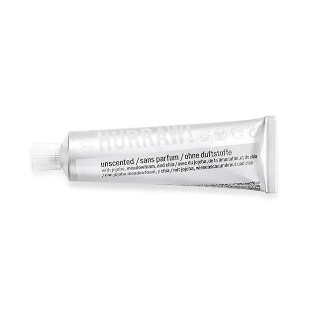 Hurraw! Balmtoo Squeezable Balm, Unscented: Thick Organic.