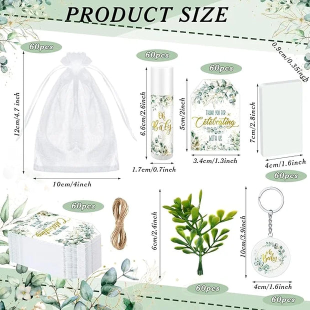 60 Sets 360 Pcs Lip Balm Guest