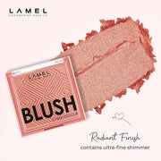 Blush Cheek Rouge Color Mini - Blendable Natural Blush Powder - Enhances & Defines Shapes & Features - Shading & Contourin...