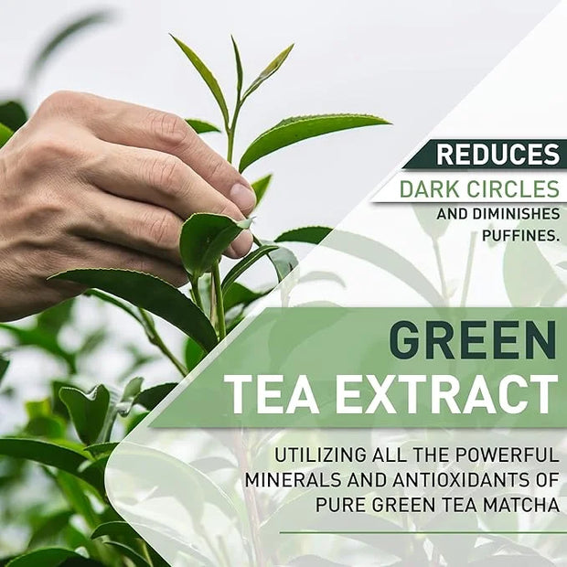 Green Tea Matcha Firming Eye Mask, 30 Pairs Collagen Patches For Fine Lines, Wrinkles, Under Eye Bags & Puffy Eyes Treatme...