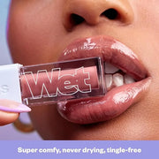 Kosas Wet Lip Oil Gloss - Hydrating Lip Plumping Treatment with Hyaluronic Acid & Peptides, Non-Sticky Finish (Unbuttoned)...
