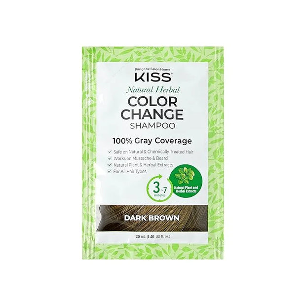 KISS Color Change Shampoo Dark Brown - Product Image