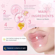 30 Pairs Lip & Eye Masks Set - 24K Gold Crystal Collagen Eye Pads, Moisturizing Lip Pads, Anti Wrinkle Patches for lip, Ey...