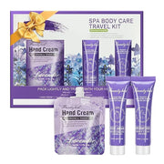 Skin Care Set Hand Foot Cream Blueberry Body Travel Kit, Exfoliating Bath Body Scrub,Spa Body Care Travel Kit, Deep Cleans...