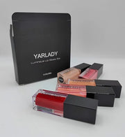 5pcs lip gloss combination set, 4pcs Shiny Lip gloss +1pcs lipstick matte long lasting 24 hours, Lip makeup Gift set - Pro...