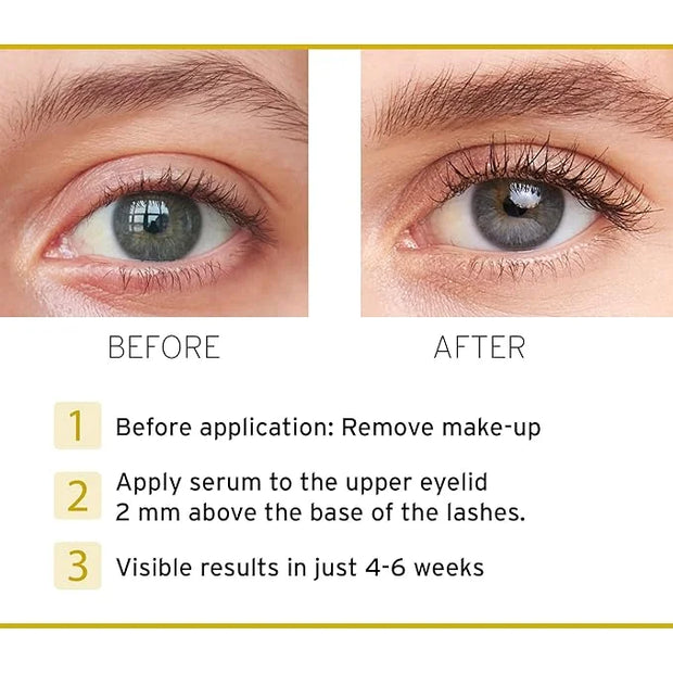 Nuvega Lash - Vegan Eyelash Serum & Eyebrow Serum Set I Longer Eyelashes in 4-6 Weeks I Lash and Eyebrow Growth Serum I Ma...