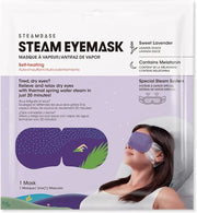 Epielle Steam Eye Mask Pack of 6 for Dry Eyes and Puffiness Helping Sleep with Melatonin Steam Moisture Self Inflate Heate...