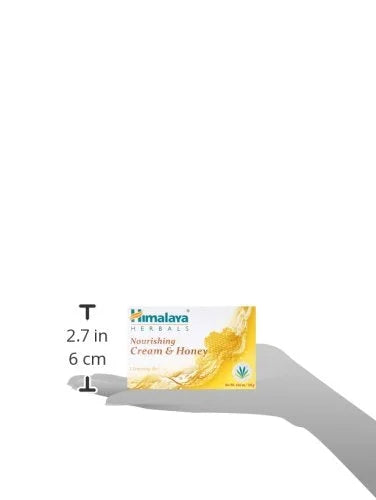 Himalaya Herbal Healthcare Nourishing Cream and Honey Cleansing Bar, 4.41 Ounce (Pack of 2) - Product Image