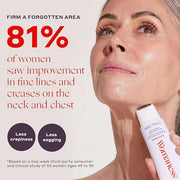 Womaness Let's Neck Firming Serum - Roll On Neck Creams for Tightening and Firming - Daily Crepey Skin Treatment to Smooth...