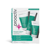 Proactiv Clean 3 Step Acne Routine w/ Pimple Patches- Sulfur Acne Treatment Cleanser, Azelaic Acid Serum, and Facial Moist...