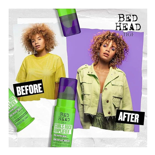 TIGI Bed Head Curls Rock Amplifier Curly Hair Cream Travel Size 1.45 fl oz - Product Image