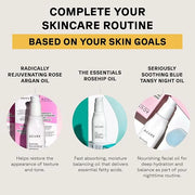 Acure Seriously Soothing Tansy Night Rose Oil - Soothes, Deep Hydrate & Moisturize Dry, Acne Prone, Sensitive Skin - Antio...