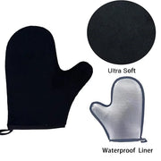 2 Piece Self Tanning Mitt Applicator Set, 1 Self Tanning Glove and 1 Self Tanner Brush, Tan Mitt for Self Tan Sunless Tan ...
