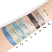evpct 4Pcs Cream Blue Eyeshadow Stick Pencil Set for Eyes Waterproof Sky Blue Dazzling Blue Greenish Cyan Royal Blue Shimm...