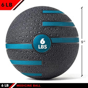 JFIT Medicine Exercise Ball with Dual Texture - Product Image