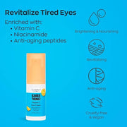 Elizabeth Mott Sure Thing Vitamin C Eye Cream – Hydrating, Brightening, Anti-Aging Eye Repair Treatment for Dark Circles &...