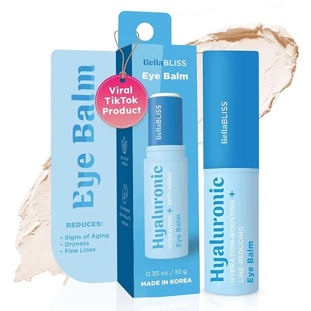 BellaBLISS Hyaluronic Eye Balm Reduces Anti-Aging Dryness and Fine lines, Hydrating - under eye cream - Made in korea 0.35...