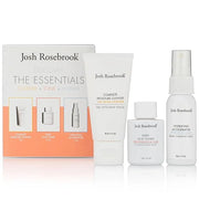 Josh Rosebrook The Essentials Kit - Cleanse, Tone & Hydrate Skincare Set | Complete Moisture Cleanse 1 oz, Daily Acid Tone...