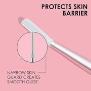 JAPONESQUE - SKINTherapy Dermaplaning Facial Razors - Two Blade Sizes with Interchangeable Handle, Eyebrow Razor, Ultra Sh...