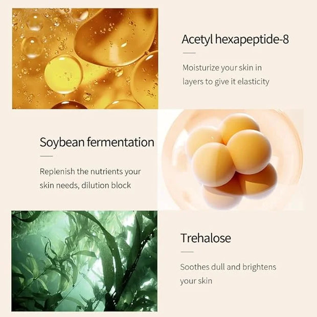 Korean Red Ginseng Skin Care Set of 8 Anti-Aging Skincare Routine Serum, Toner, Lotion Pore Cleanser, Hydrating Moisturize...