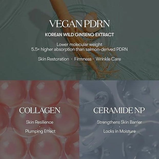 VT COSMETICS PDRN Essence Stick Balm, PDRN Collagen Multi Wrinkle Stick, All-in-One Eye & Neck Treatment, Glow Makeup Base...