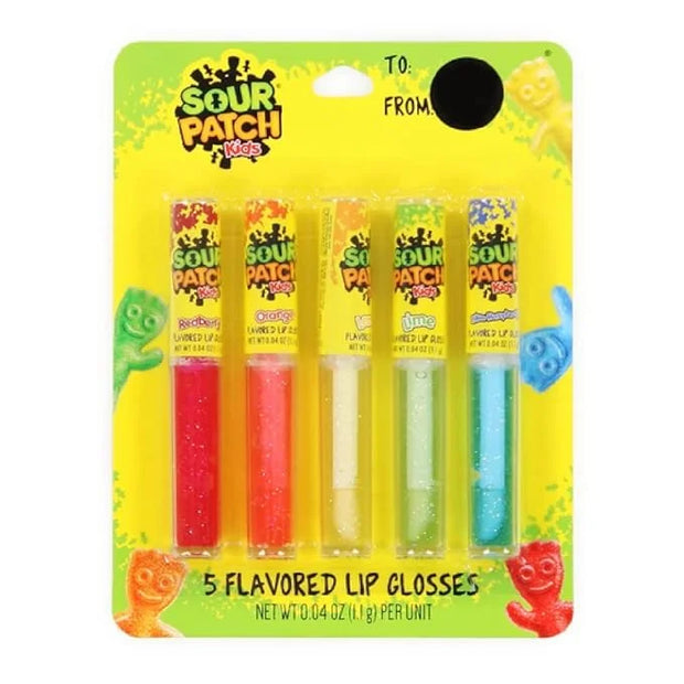 Taste Beauty Sour Patch Kids 5-Piece Flavored Lip Gloss - Product Image