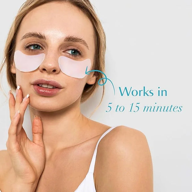 Talika Bio Enzymes Eye Patch - Instant Ultra-Moisturising Under Eye Patches for Adults - Eye Mask For Dark Circles Tired E...
