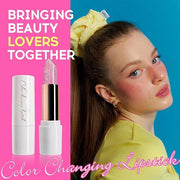 Purple Shimmer Lipstick,Ph Mood Magic Color Lipstick(5#)