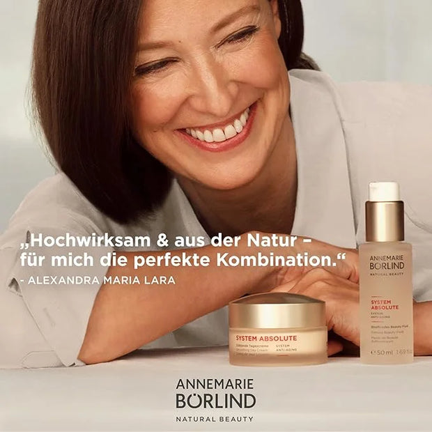 ANNEMARIE BÖRLIND - SYSTEM ABSOLUTE Smoothing Eye Cream - Vitamin C, Darutoside and Caffeine Eye Wrinkle Smoothing - Tones...