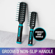 Conair Styling Essentials Brush Set, Full-Size and Mid-Size Vent, Value Pack - Product Image
