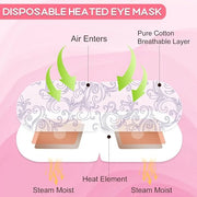 XPCARE 32 Pack Steam Eye Masks for Dry Eyes, SPA Warm Sleep Eye Mask, Disposable Heated Eye Mask for Dark Circles, Puffy E...